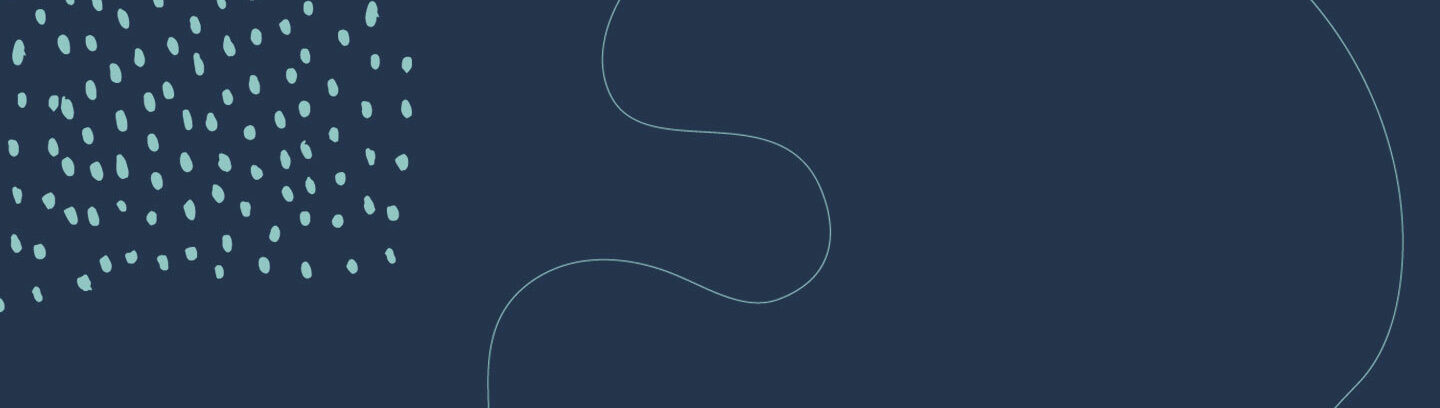 Navy and Teal Dots